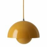 flowerpot vp1 pendelleuchte mustard senf verner panton andtradition 20702201 tagwerc