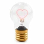 herz gluehbirne akku valentinstag geschenk cordless heart light bulb tagwerc