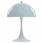 panthella 250 pale blue tischleuchte louis poulsen verner panton tagwerc