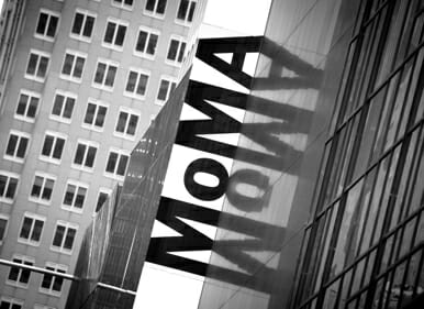 The Museum of Modern Art, MoMA, in New York.