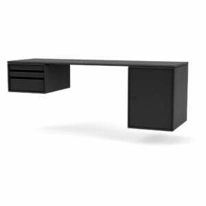 workshop desk schreibtisch wandschreibtisch black peter j lassen montana selection tagwerc